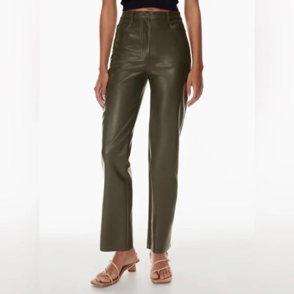Aritzia Faux Leather Pants